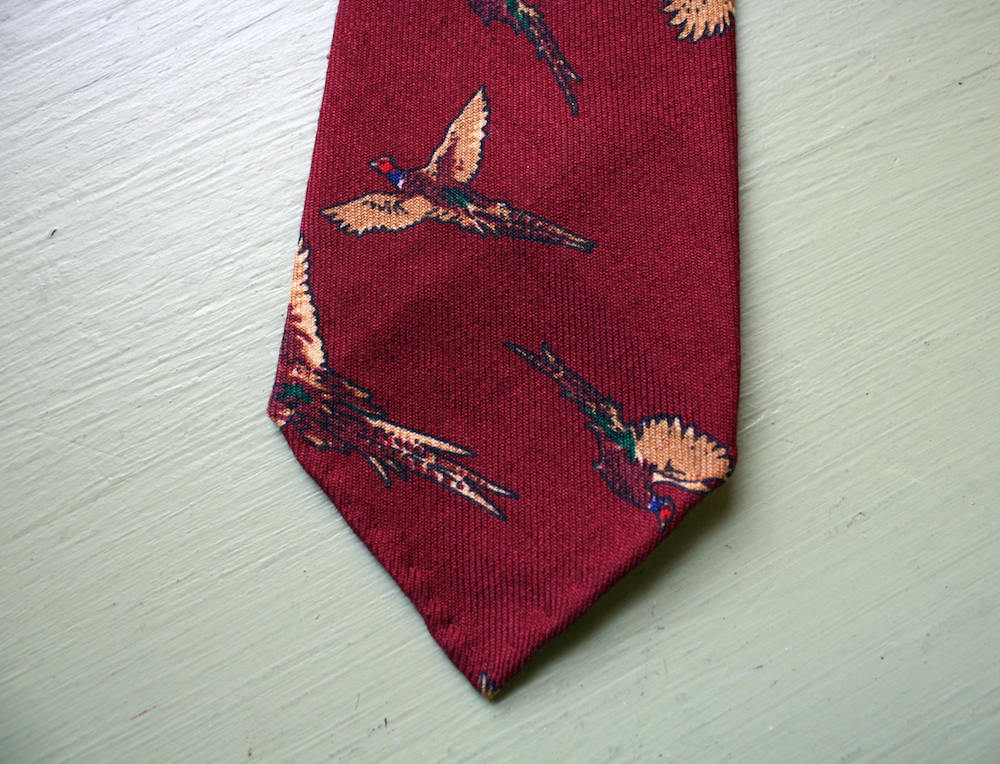 Gentlemens Gazette Silk Pheasant Tie
