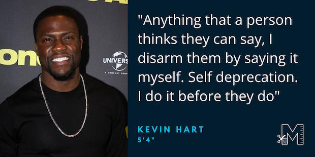 Kevin Hart talks about his height
