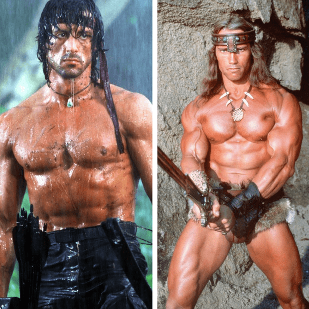 Rambo and Conan