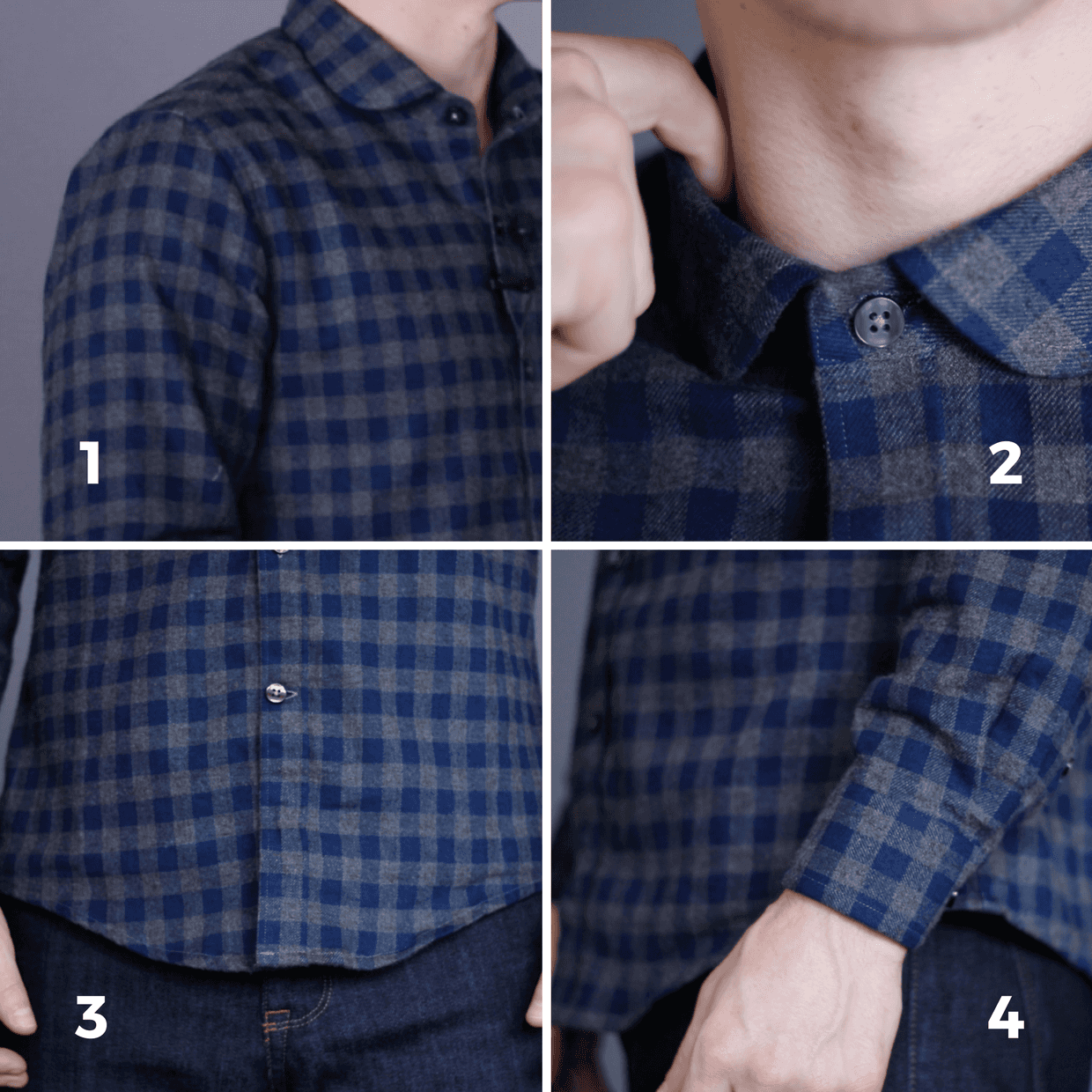 How a flannel shirt should fit