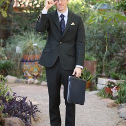 Oliver Wicks Donegal tweed suit