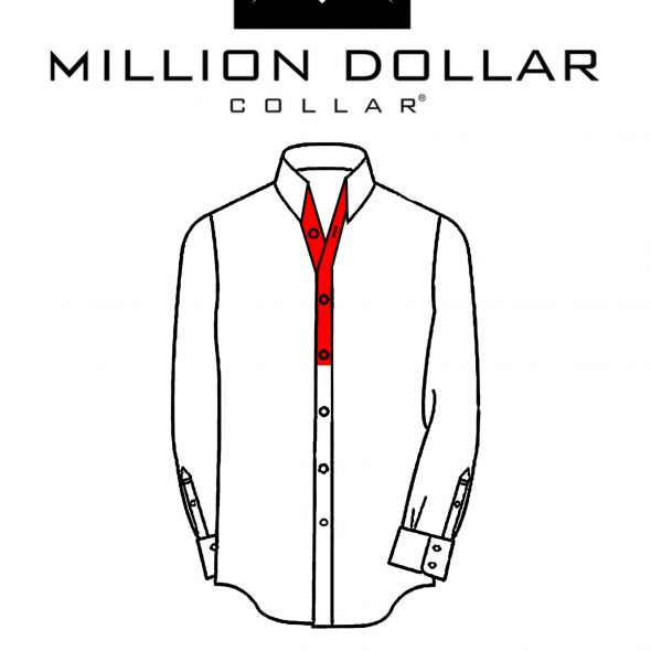 Million Dollar Collar placket inserts