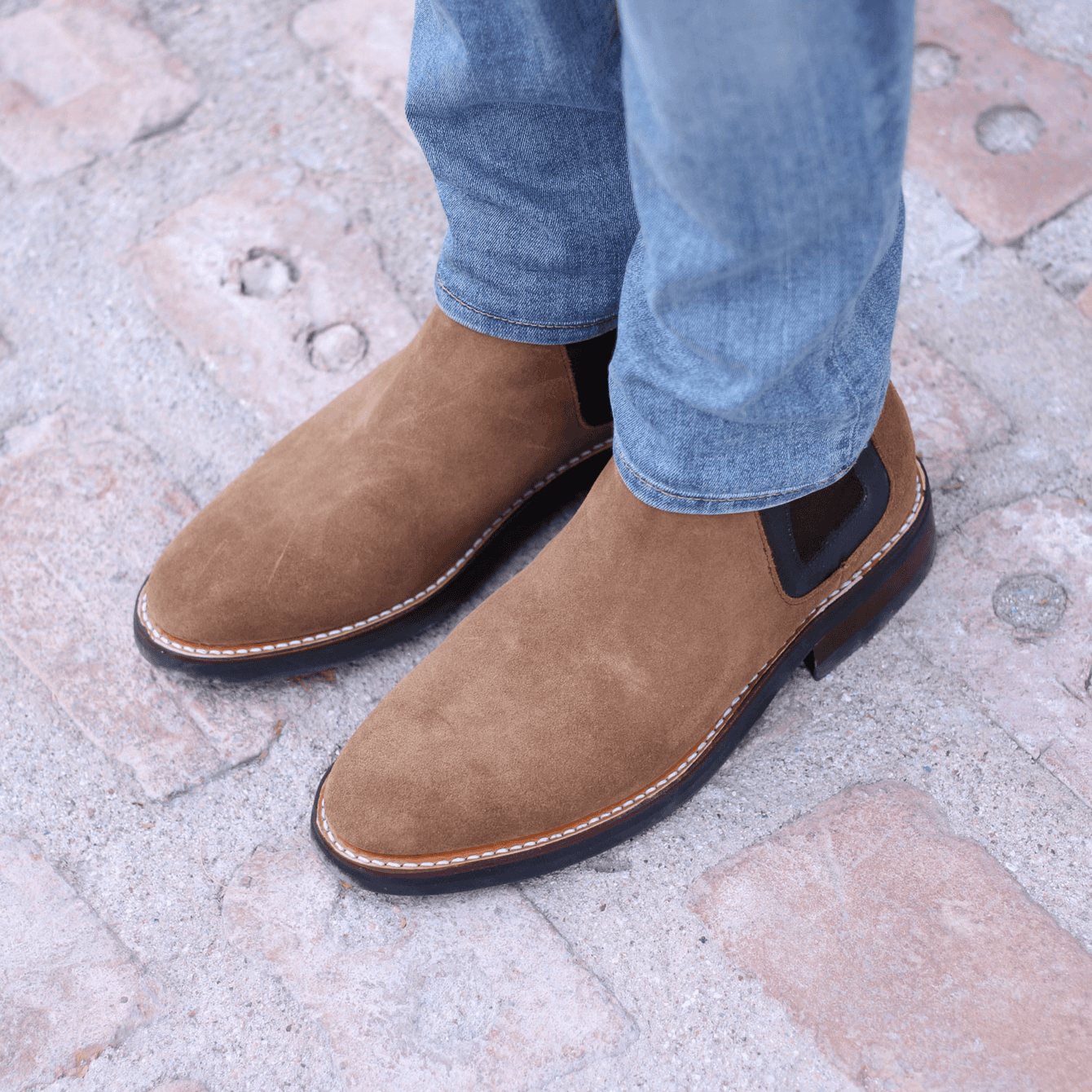 Diemme Asiago Sand Suede in Natural for Men Mens Shoes Boots Chukka boots and desert boots 