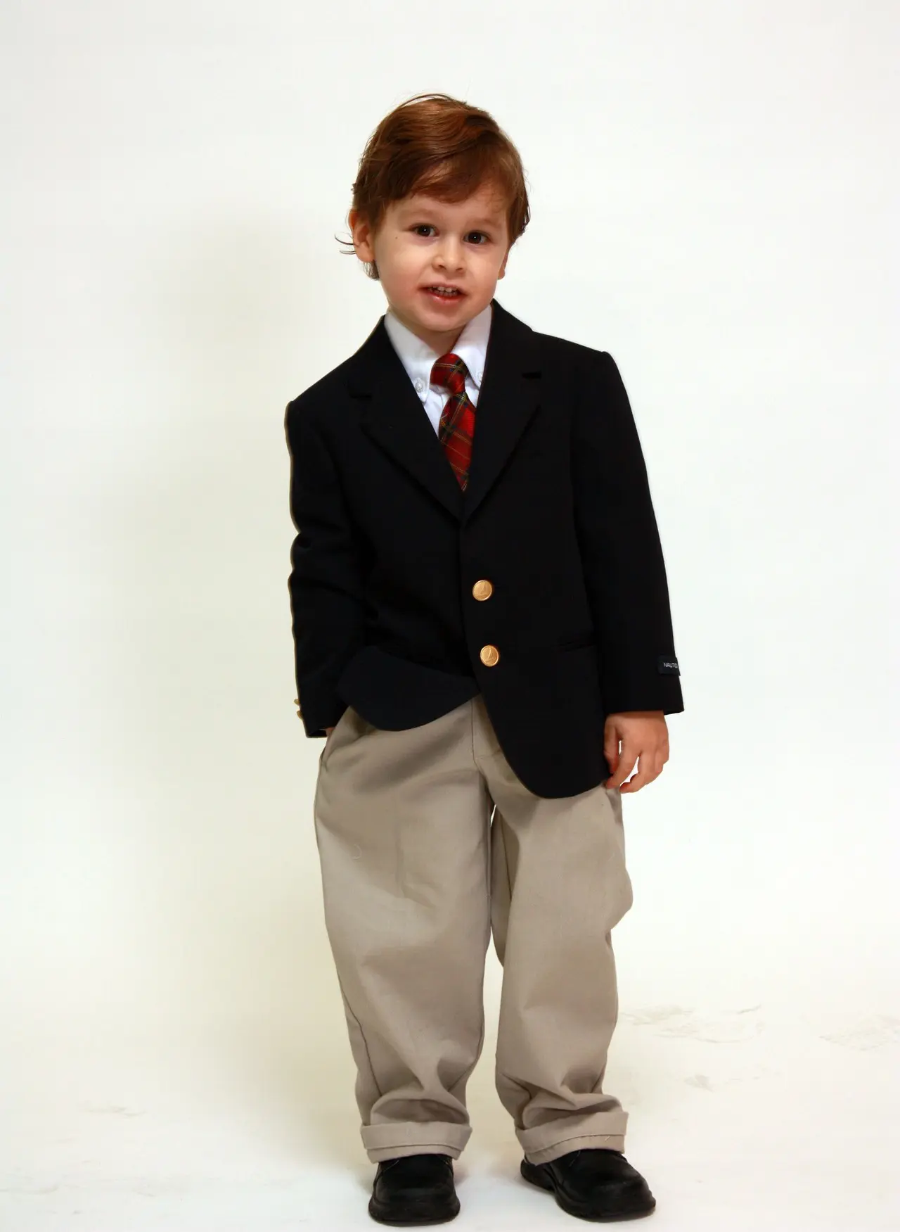 Kid in suit