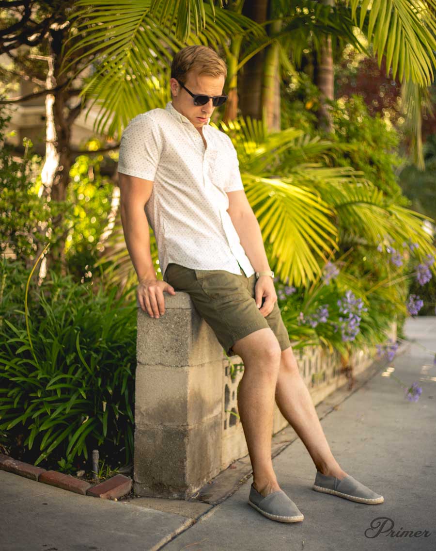 Espadrilles with shorts