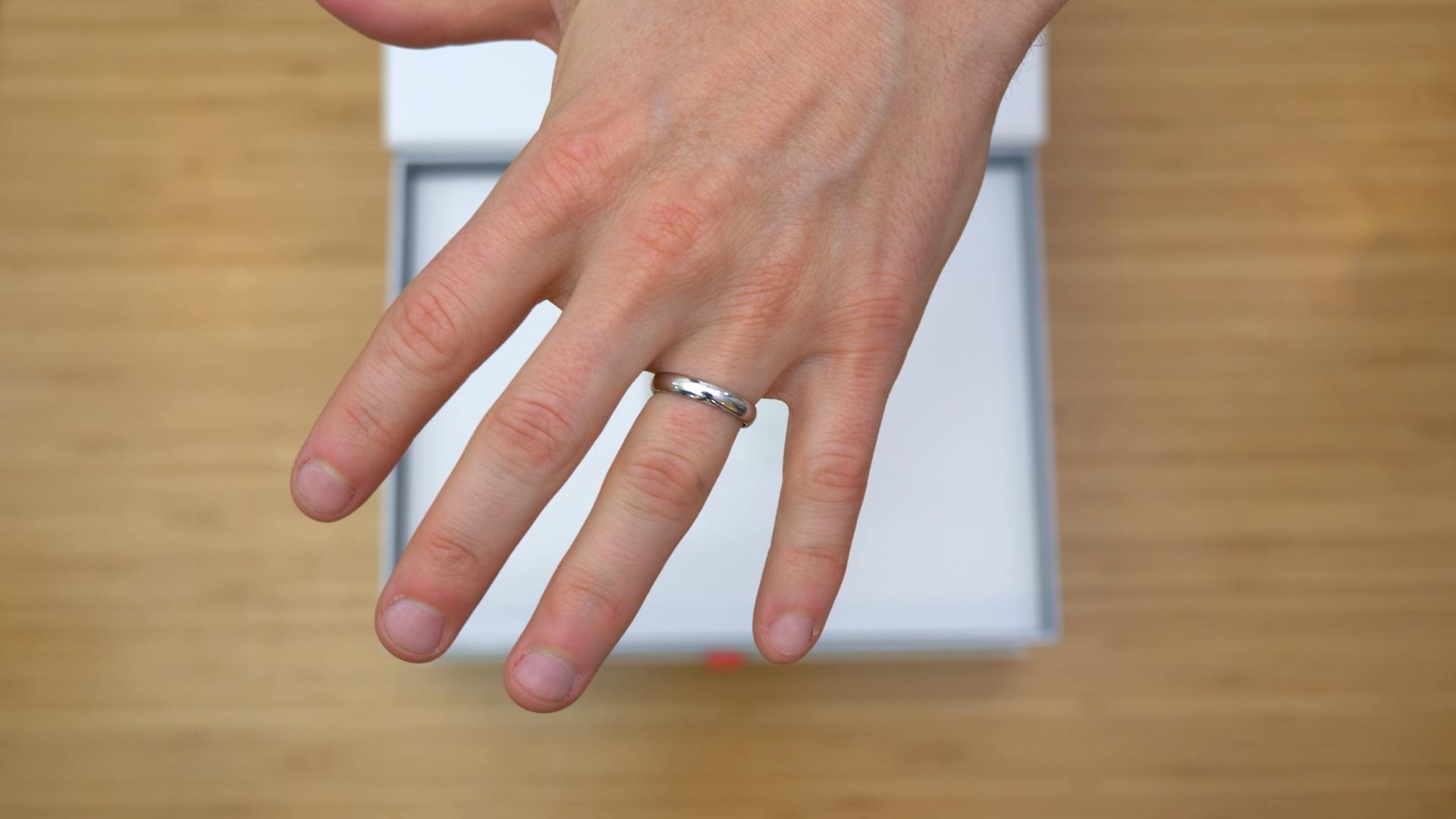 Titanium 3mm Comfort Fit Plain Flat Wedding Band/ Thumb Ring Sizes 5 to 12 