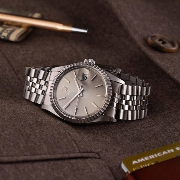 Rolex Datejust 16030 taupe dial - The Modest Man