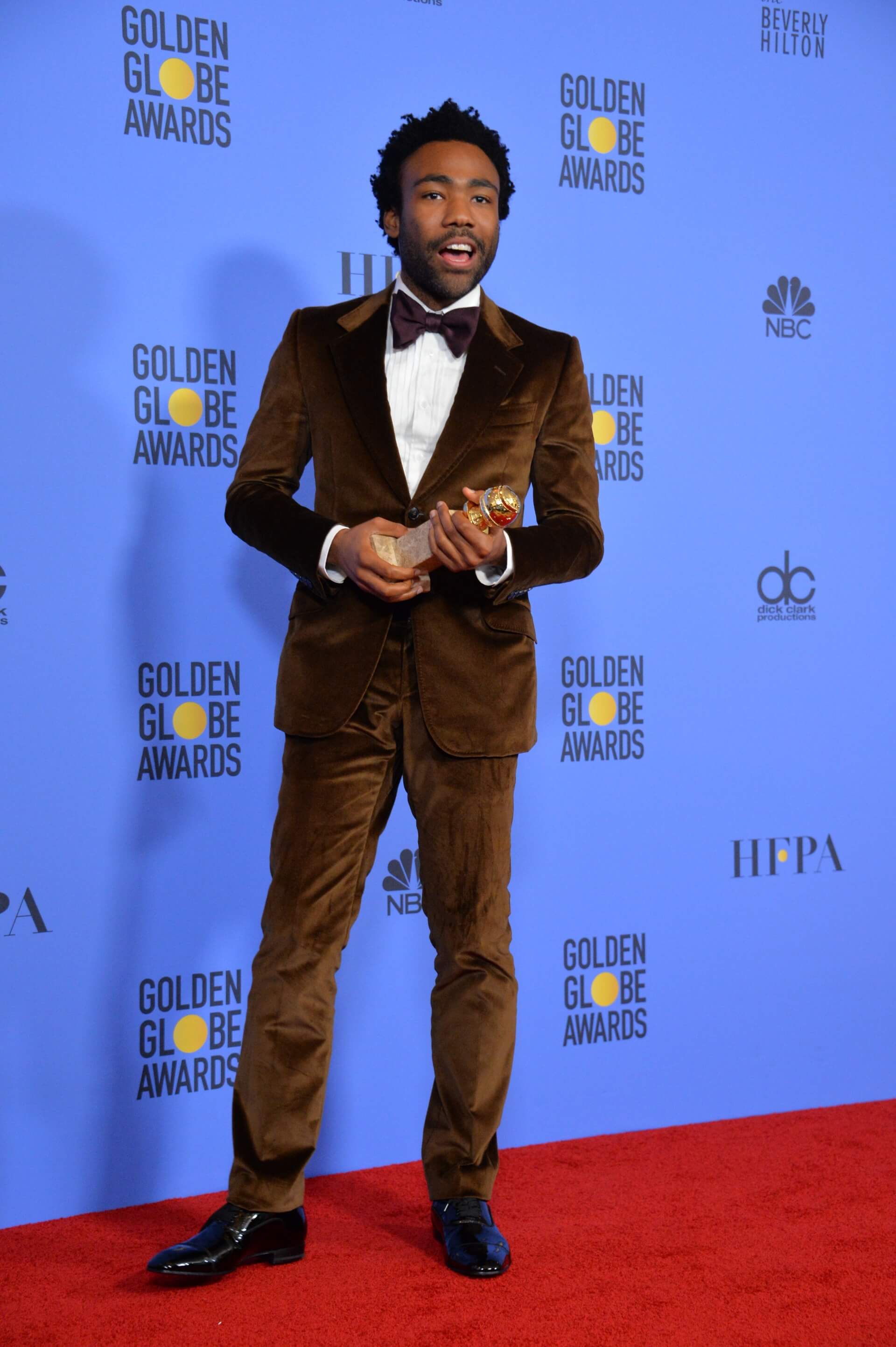 Donald Glover at the 74th Golden Globe Awards