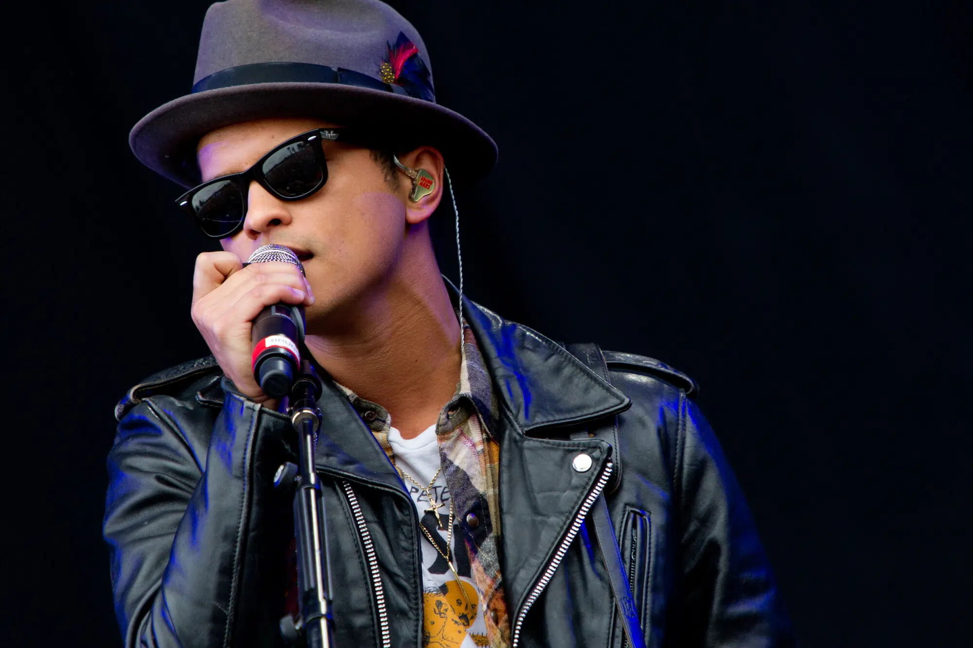 Bruno Mars Wearing Hat