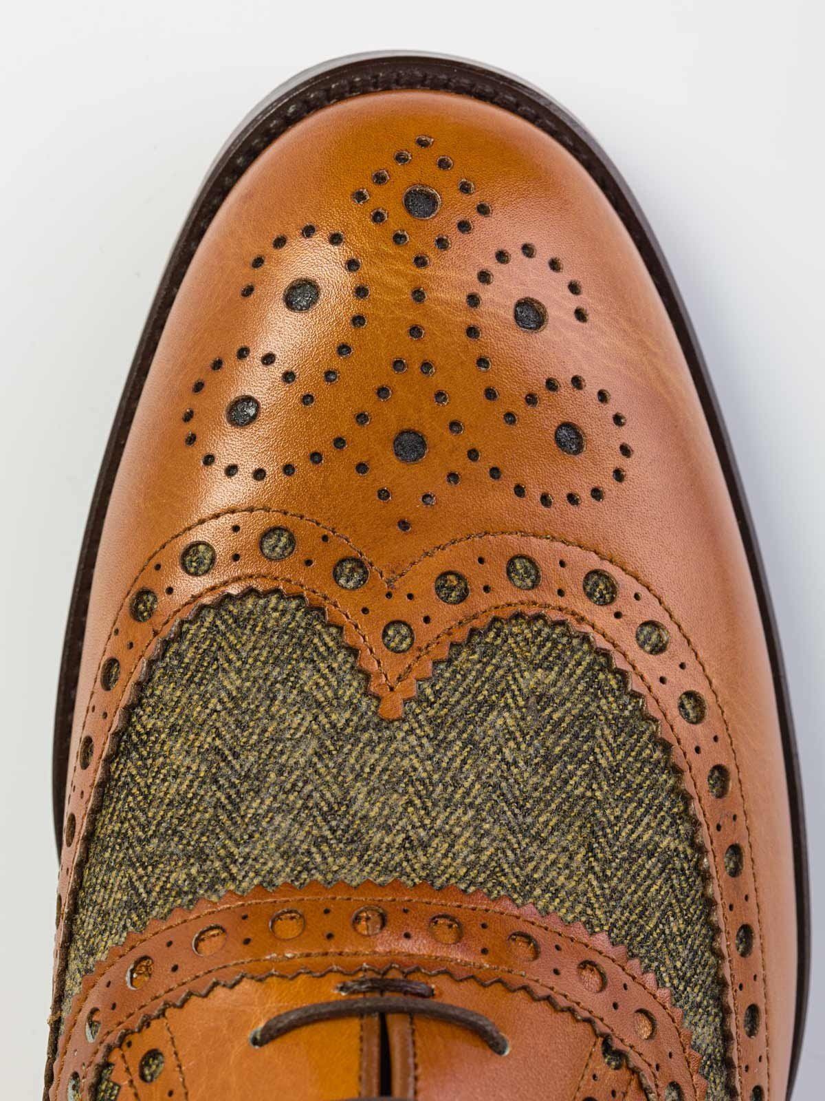 Brogued Dress Shoes
