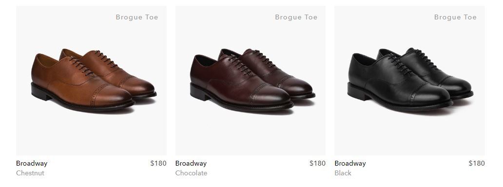 Thursday Brogued Dress Shoes