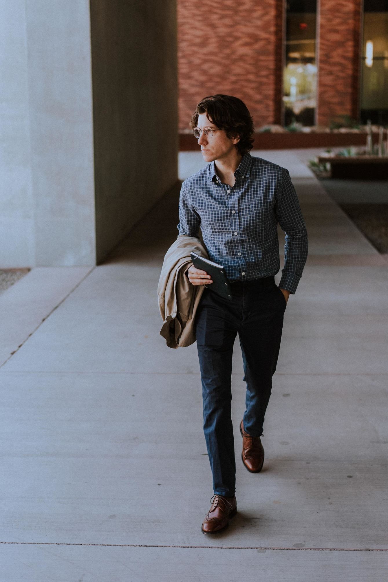 Business Casual With Chinos - The Modest Man