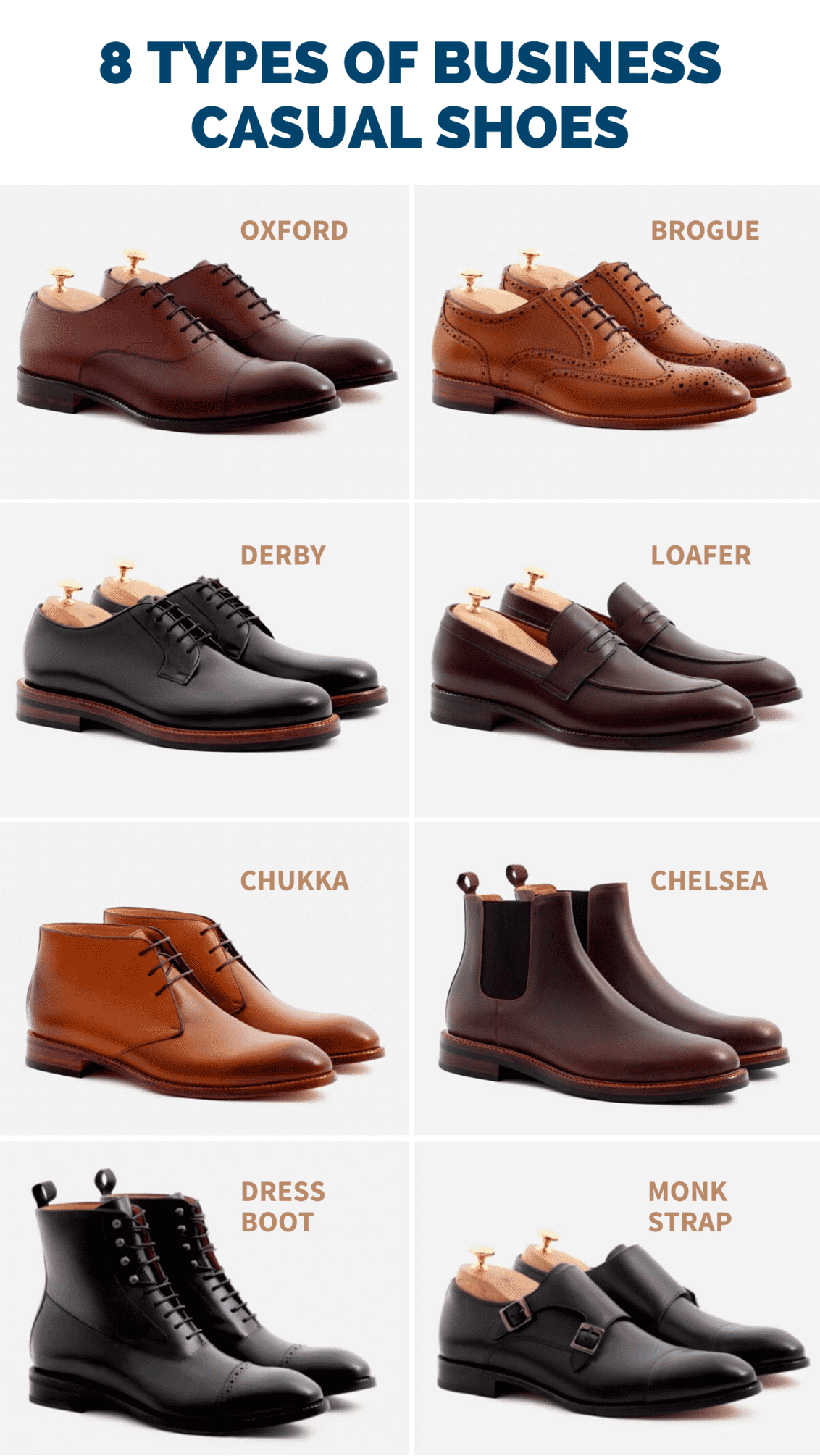 Best Business Uninhibited Shoes for Men (2022) 8 Business Casual Shoes