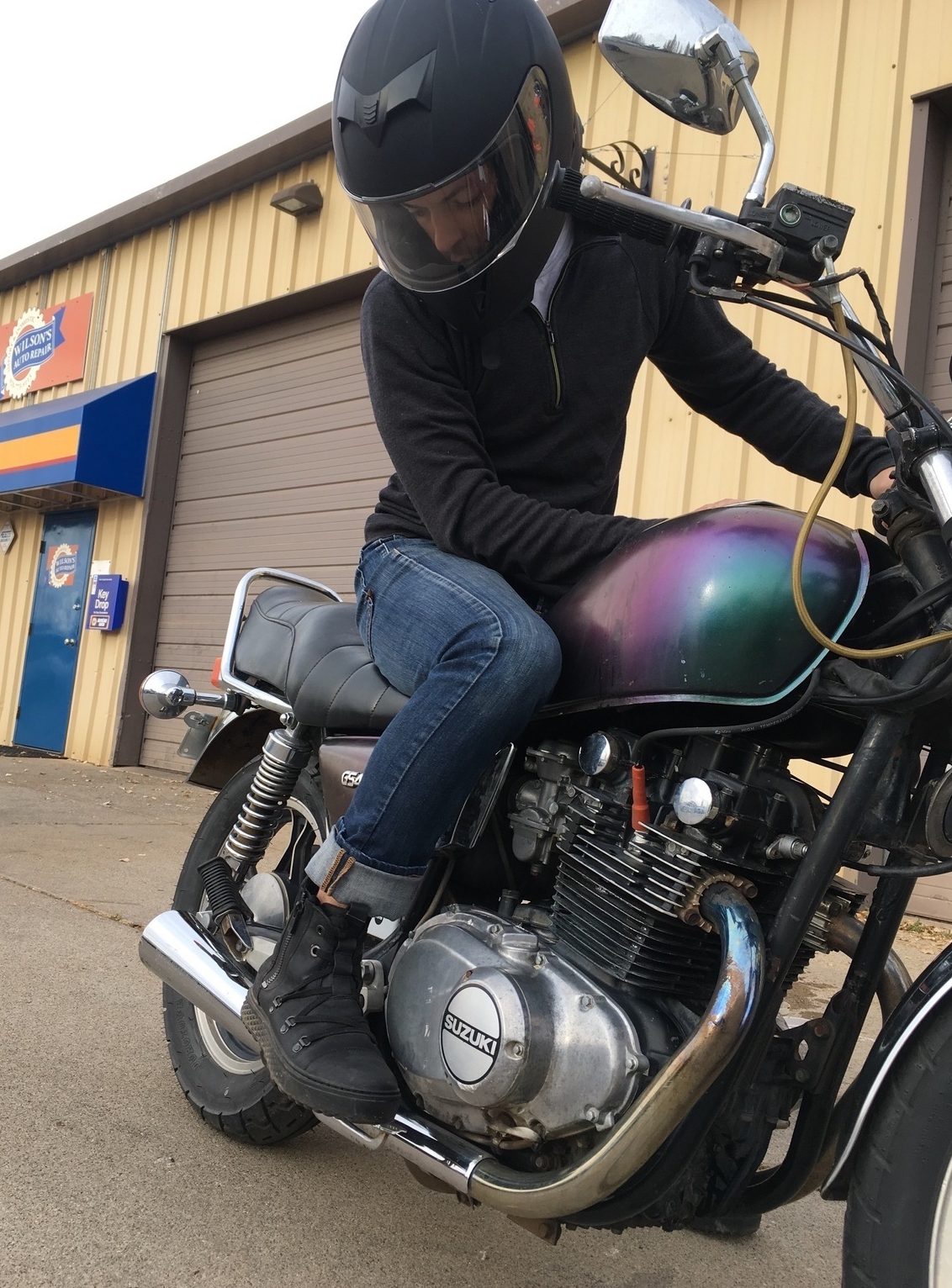 CODDI Polaris with motorcycle