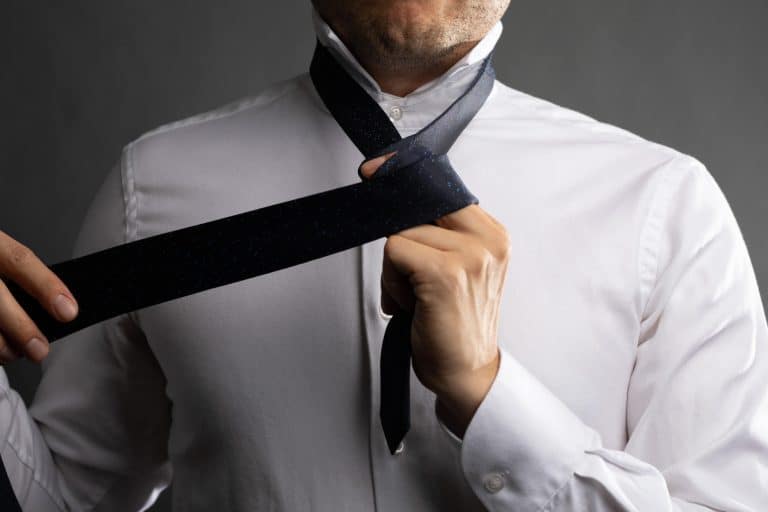 How to Tie a Prince Albert Knot (Double Four in Hand) - The Modest Man