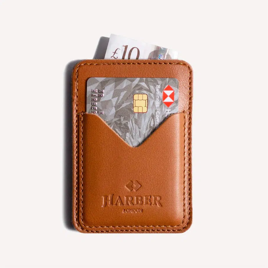 Harber London Leather Card Pocket