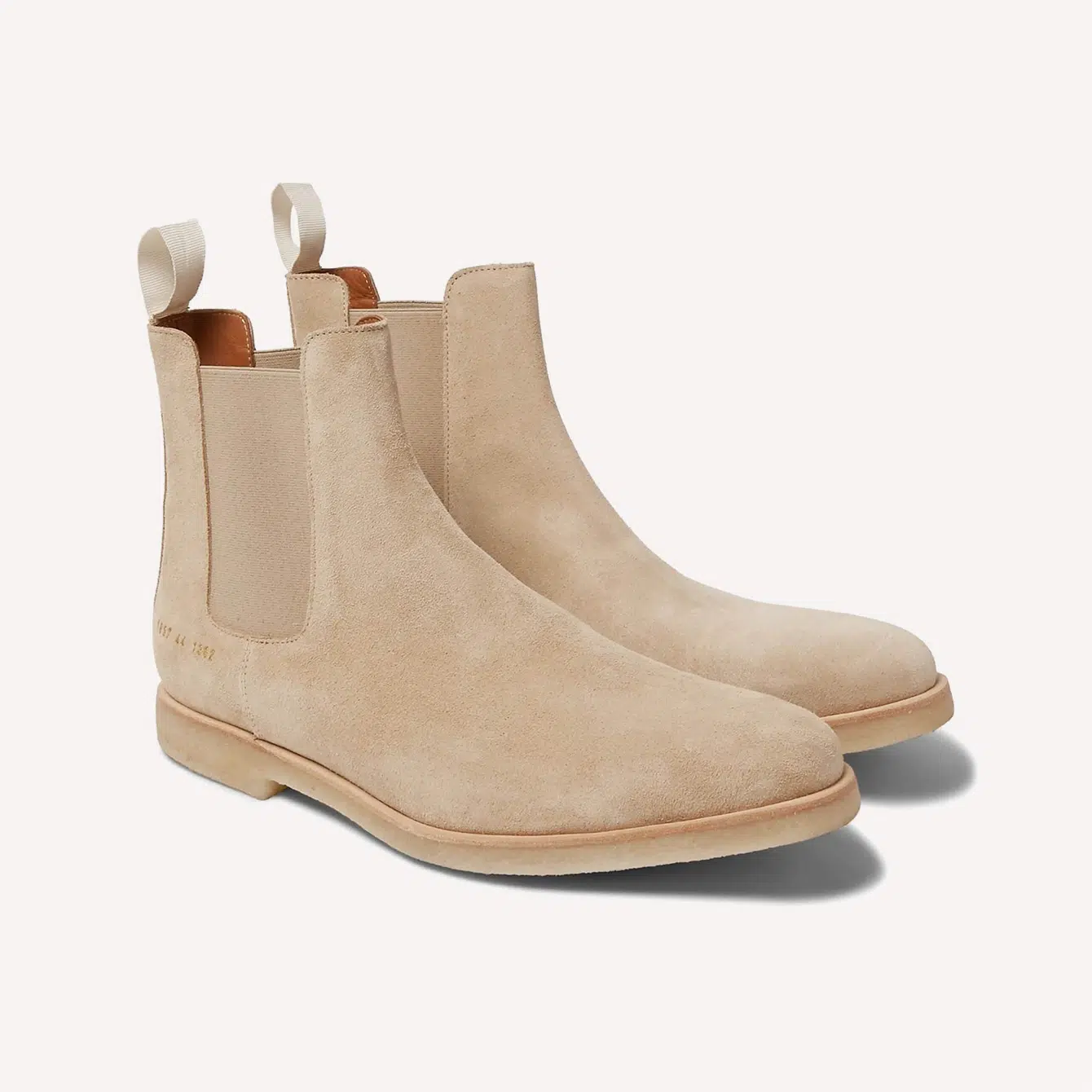 Common Projects Suede Chelsea boots