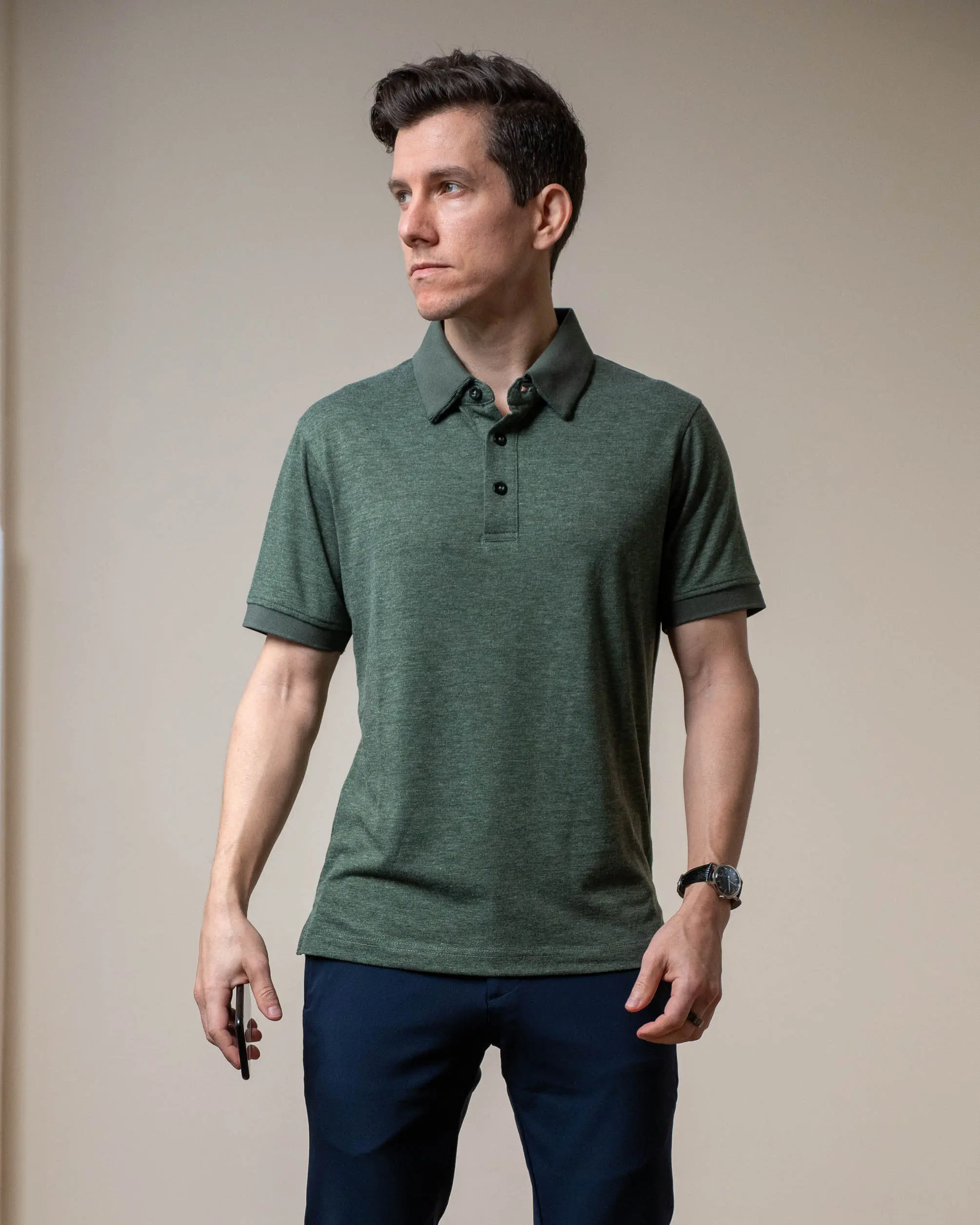 Under 510 polo shirt front