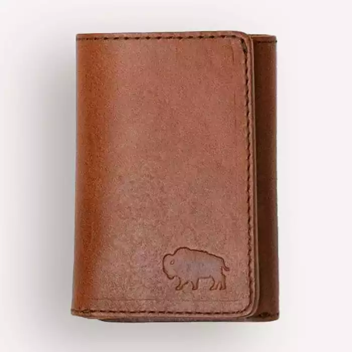 Buffalo Jackson Denver Leather Trifold Wallet