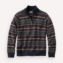 LL Bean Fair Isle sweater