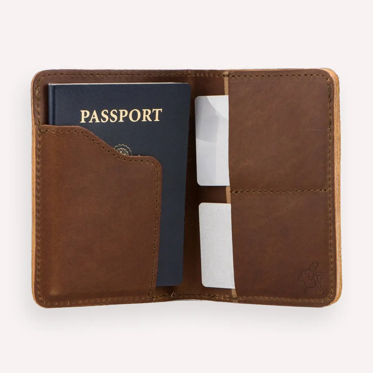 Saddleback Leather Slim Leather Passport Wallet