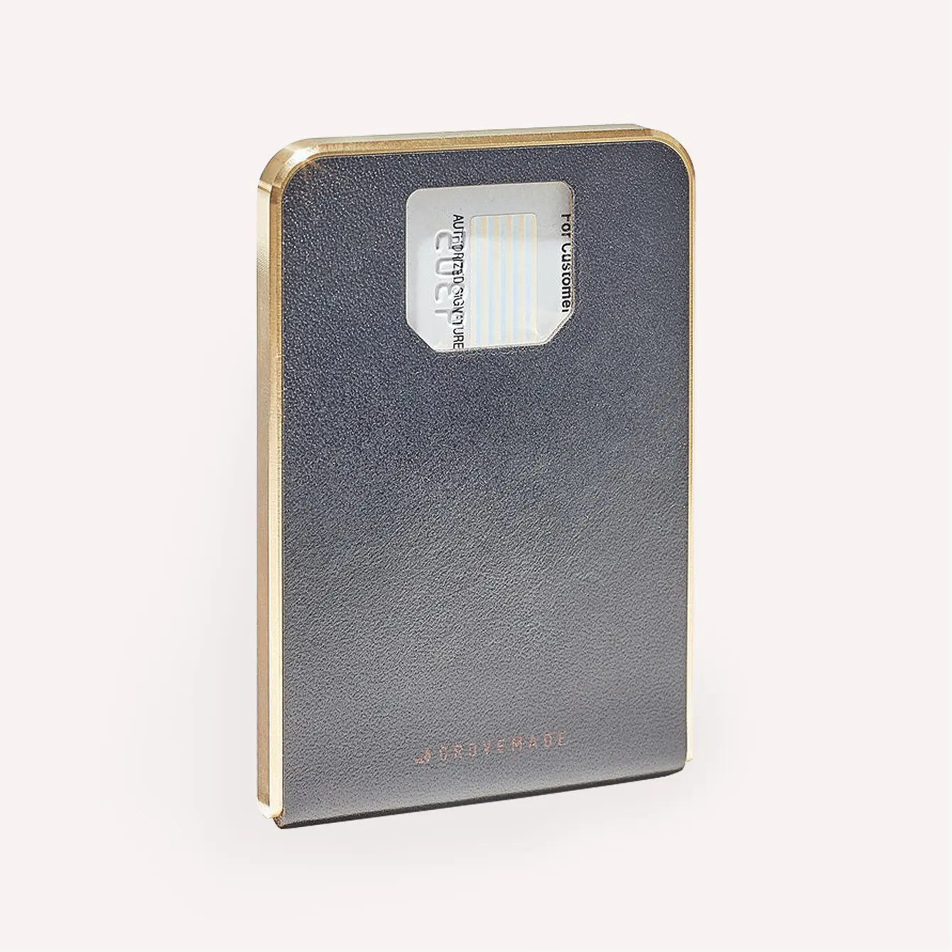 Grovemade Brass Minimalist Wallet