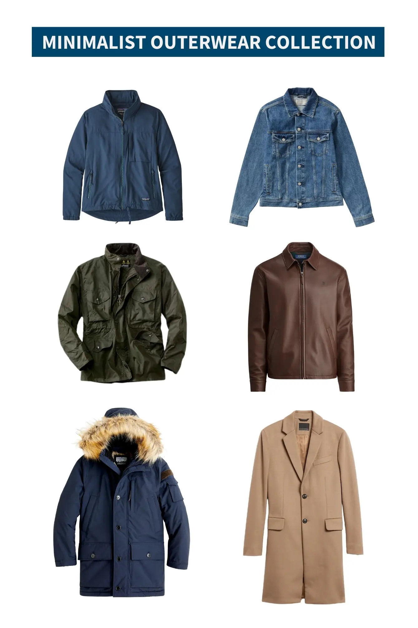 Minimal outerwear collection