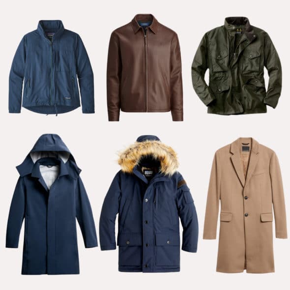 Minimalist outerwear collection