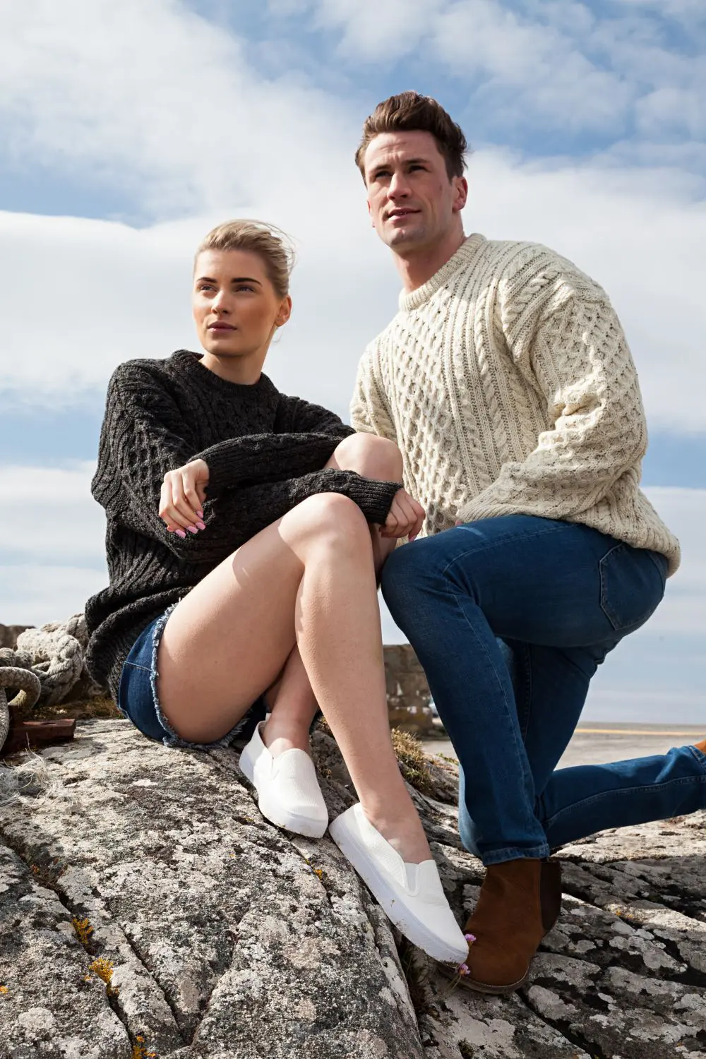 Aran Island Knitwear Unisex Aran Sweater