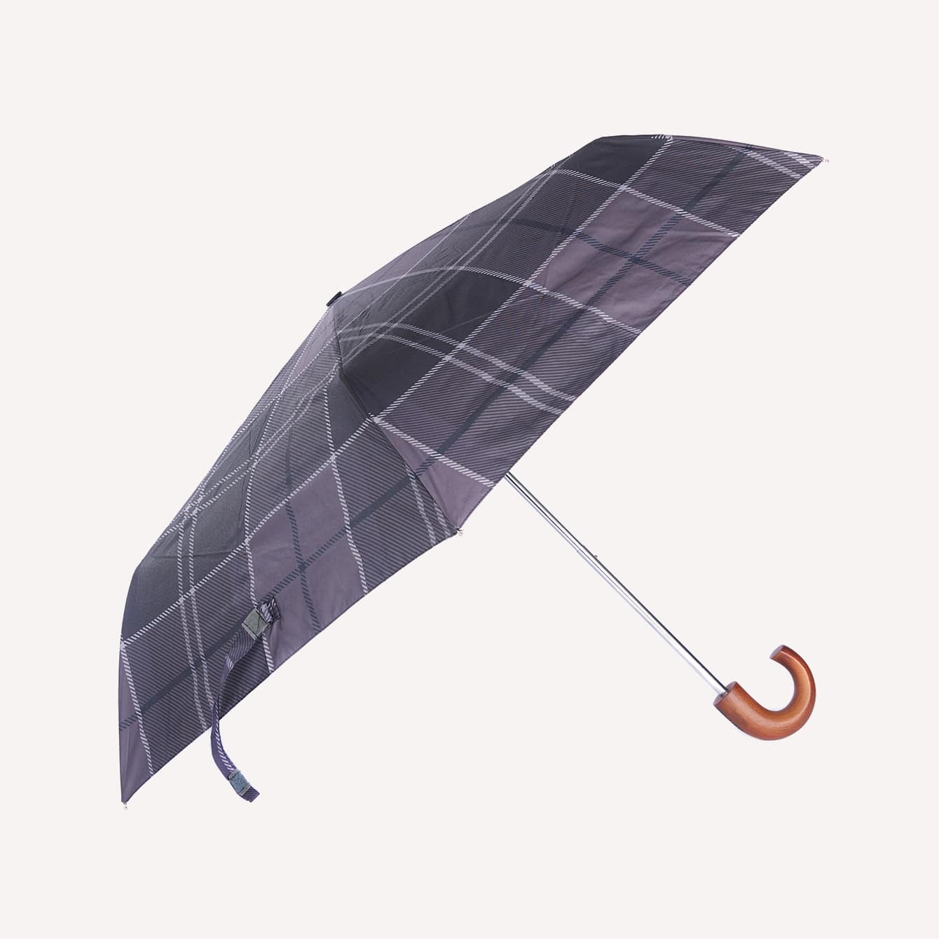 Barbour Tartan Plaid Mini Umbrella