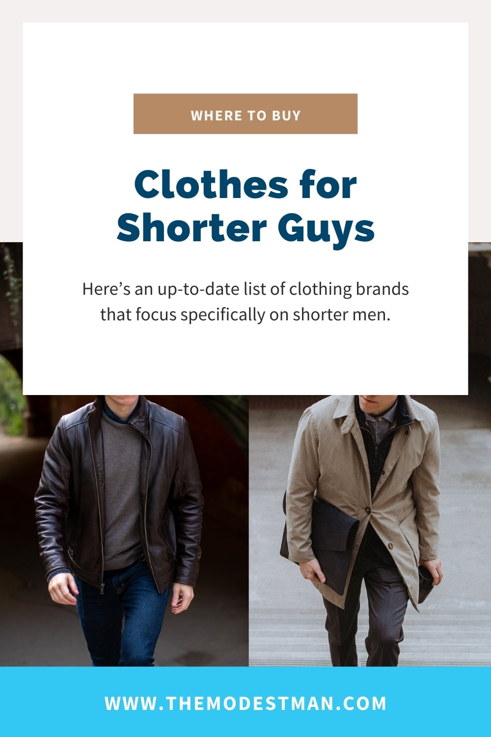 Clothes for short men