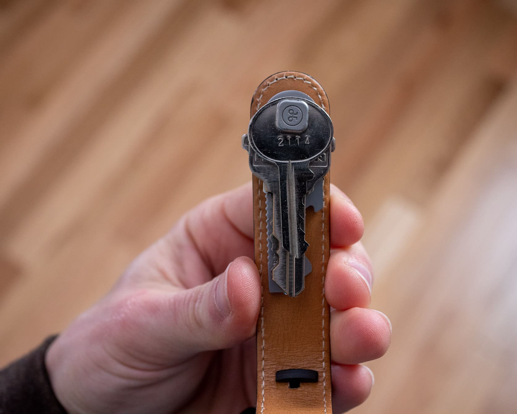 Jibbon Key Organizer locking pin