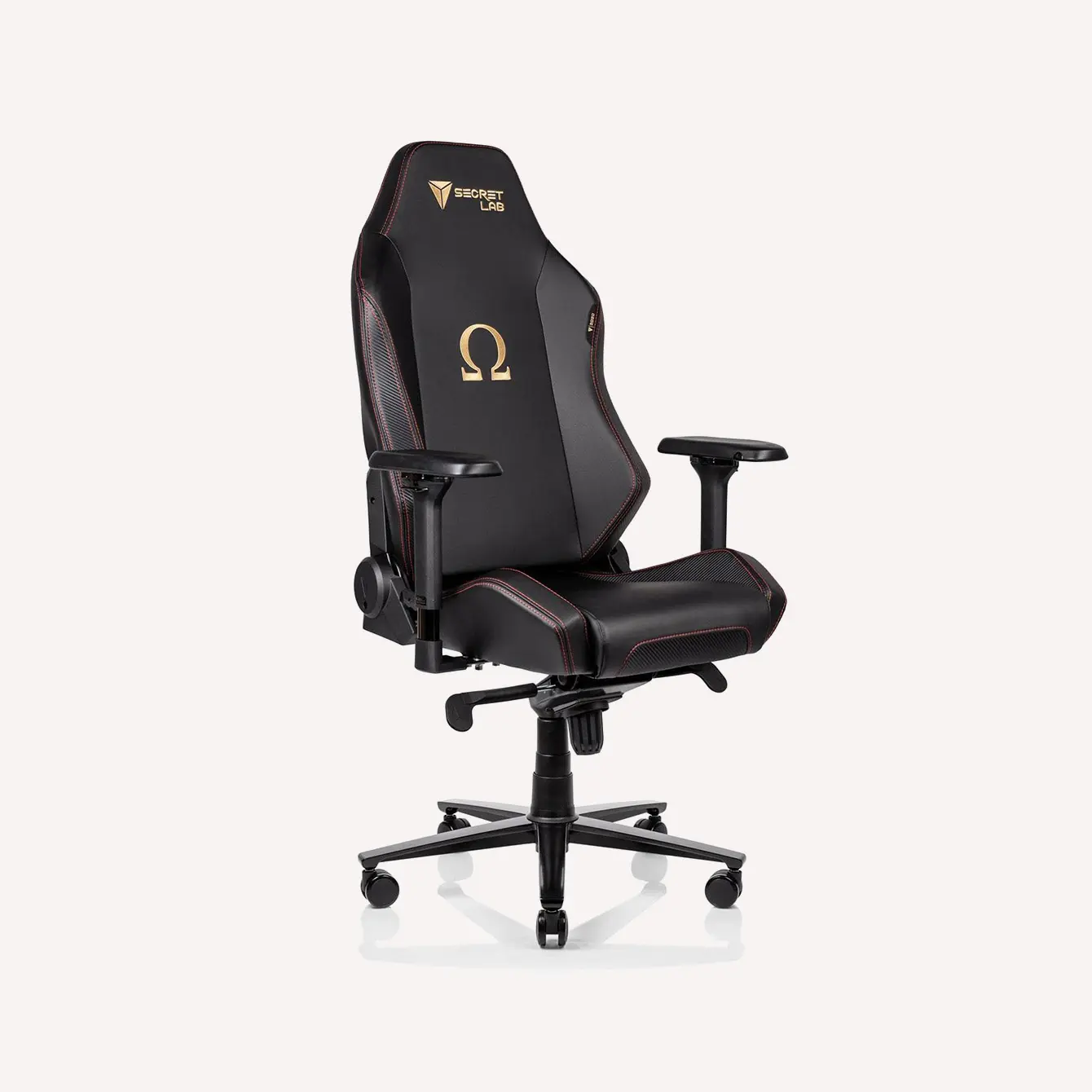 Omega Series Prime 2.0 Gaming Chair Leather Stealth