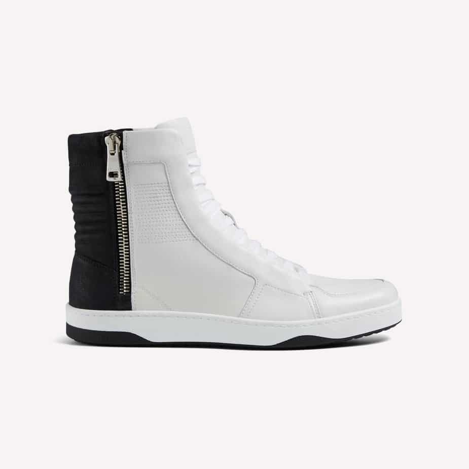 Gucci leather high top sneaker