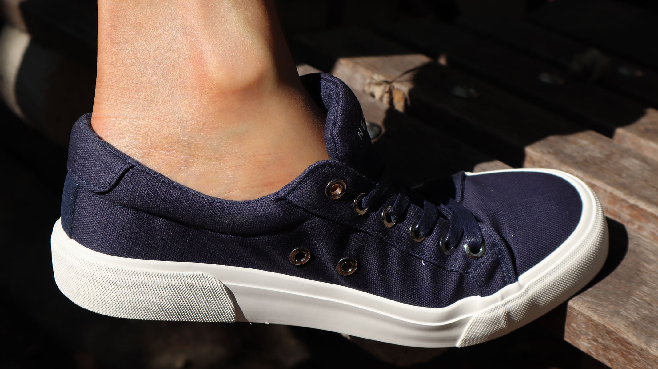 New Republic Bowery Canvas Sneakers side view