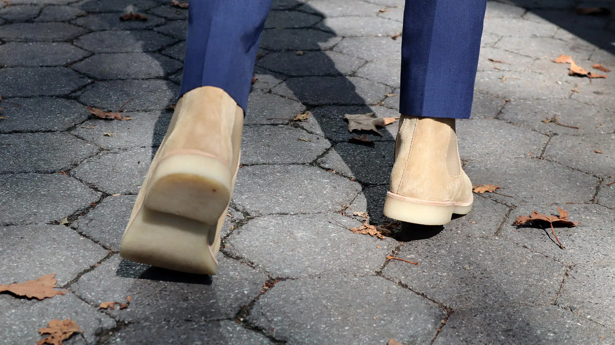 New Republic Sonoma Chelsea Boots walking