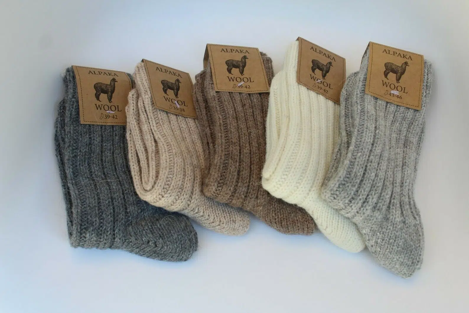 Alpaca wool socks