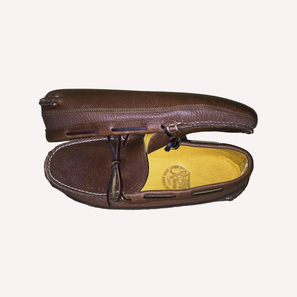 Town View Leather Moccasins
