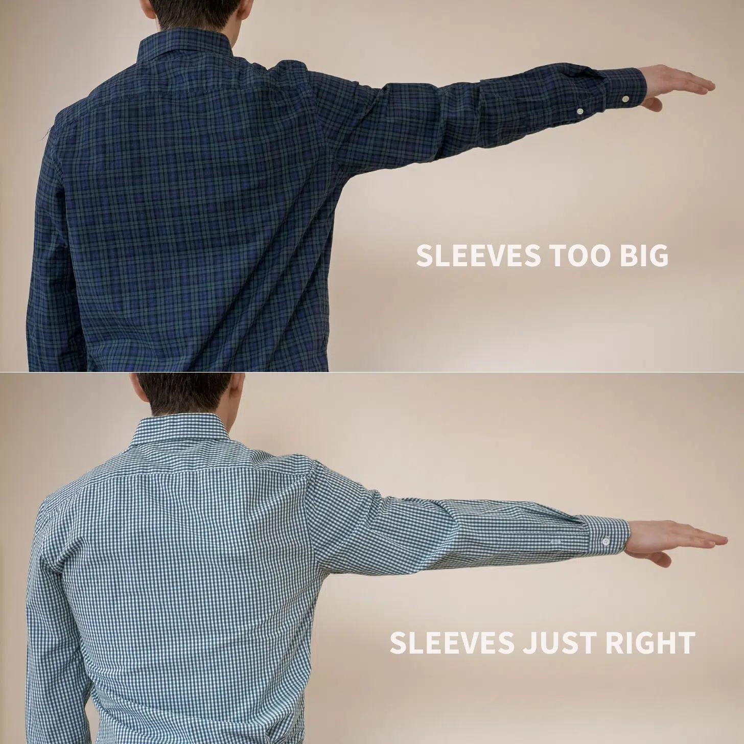 Baggy vs fitted sleeves