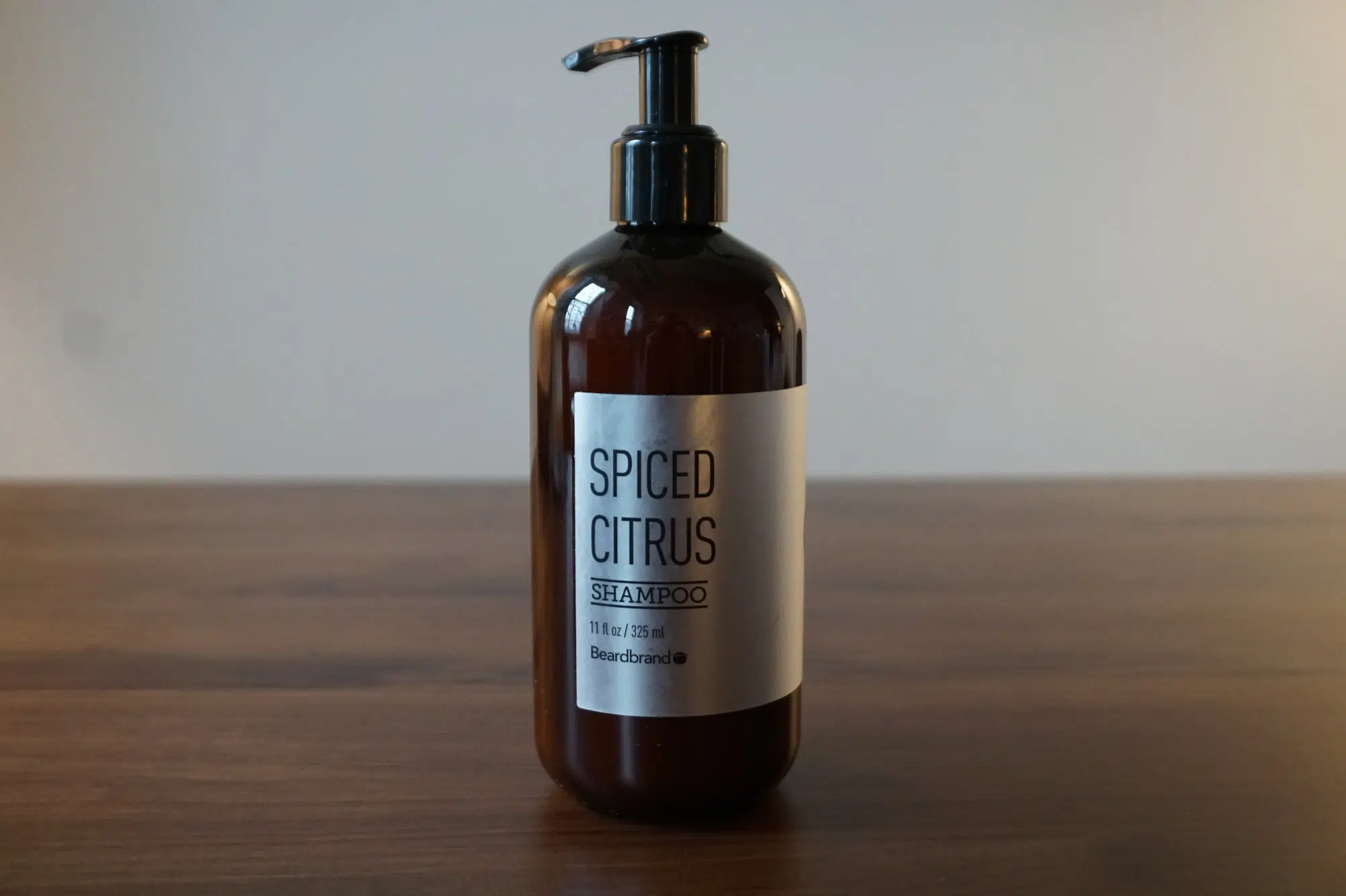 Beardbrand spiced citrus shampoo