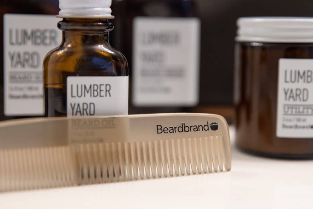 Beardbrand Lumber yard beard oil