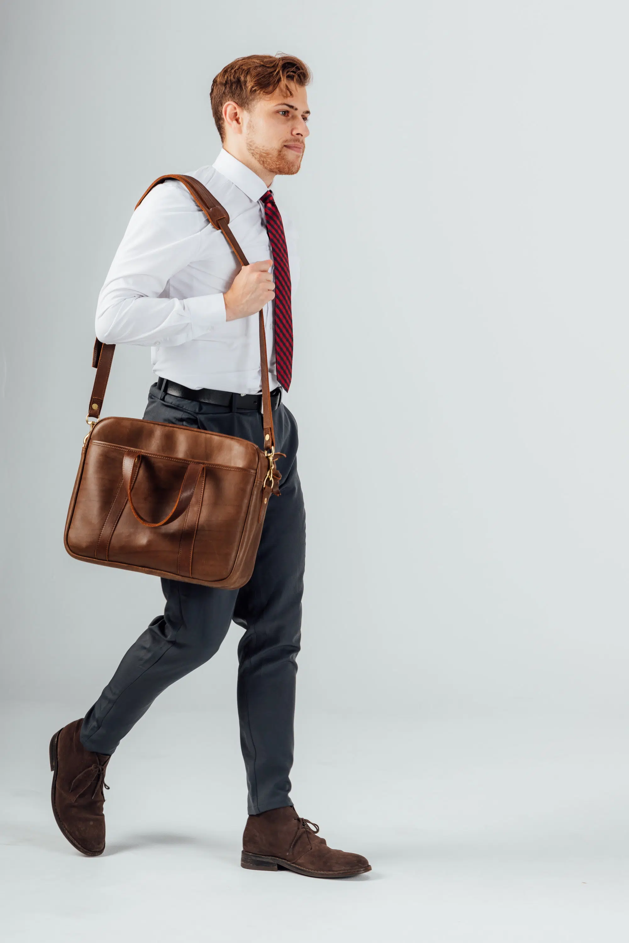 Collar and Briefcase