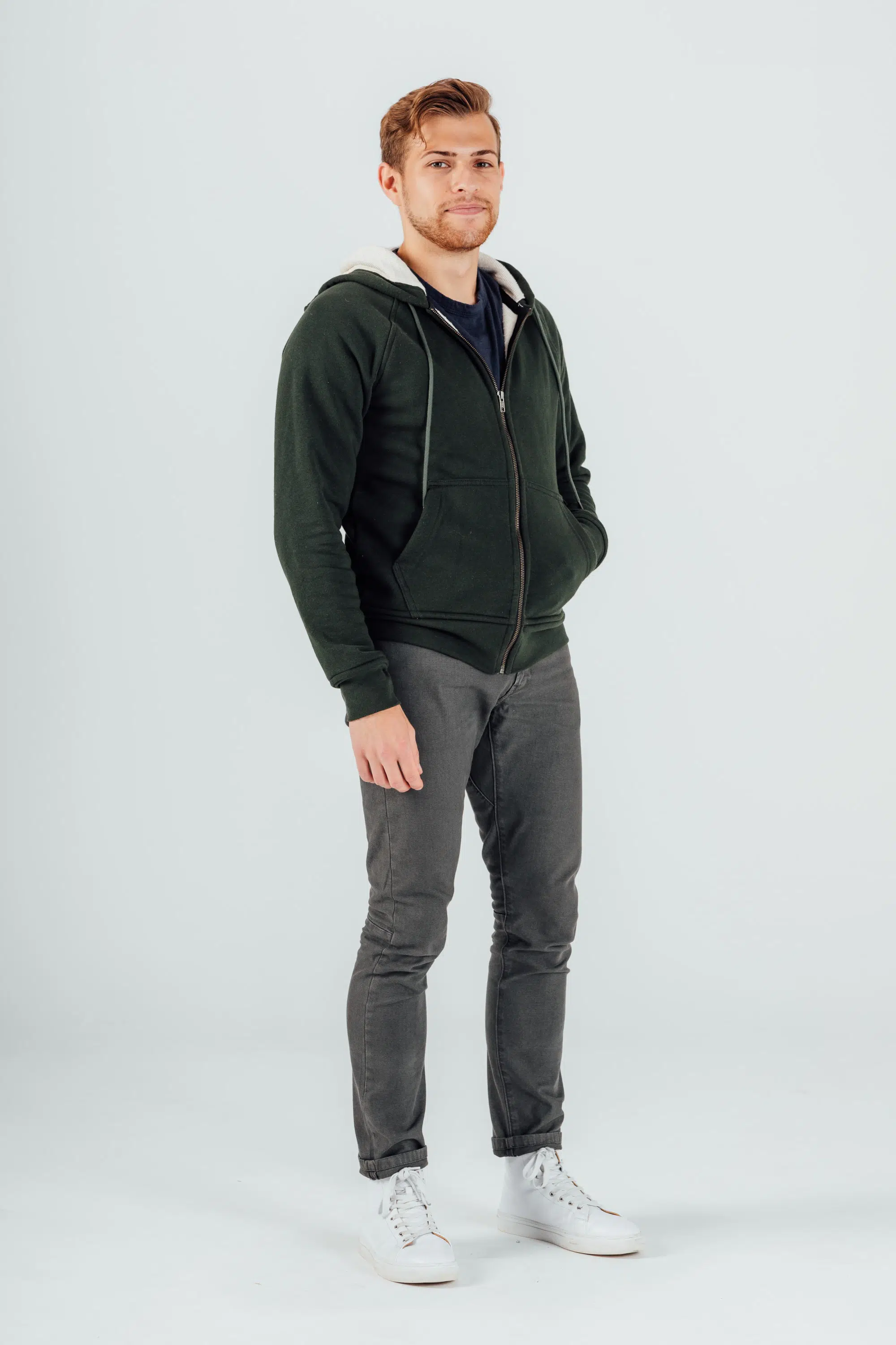 Huckberry 10 Year Waffle lined Hoodie