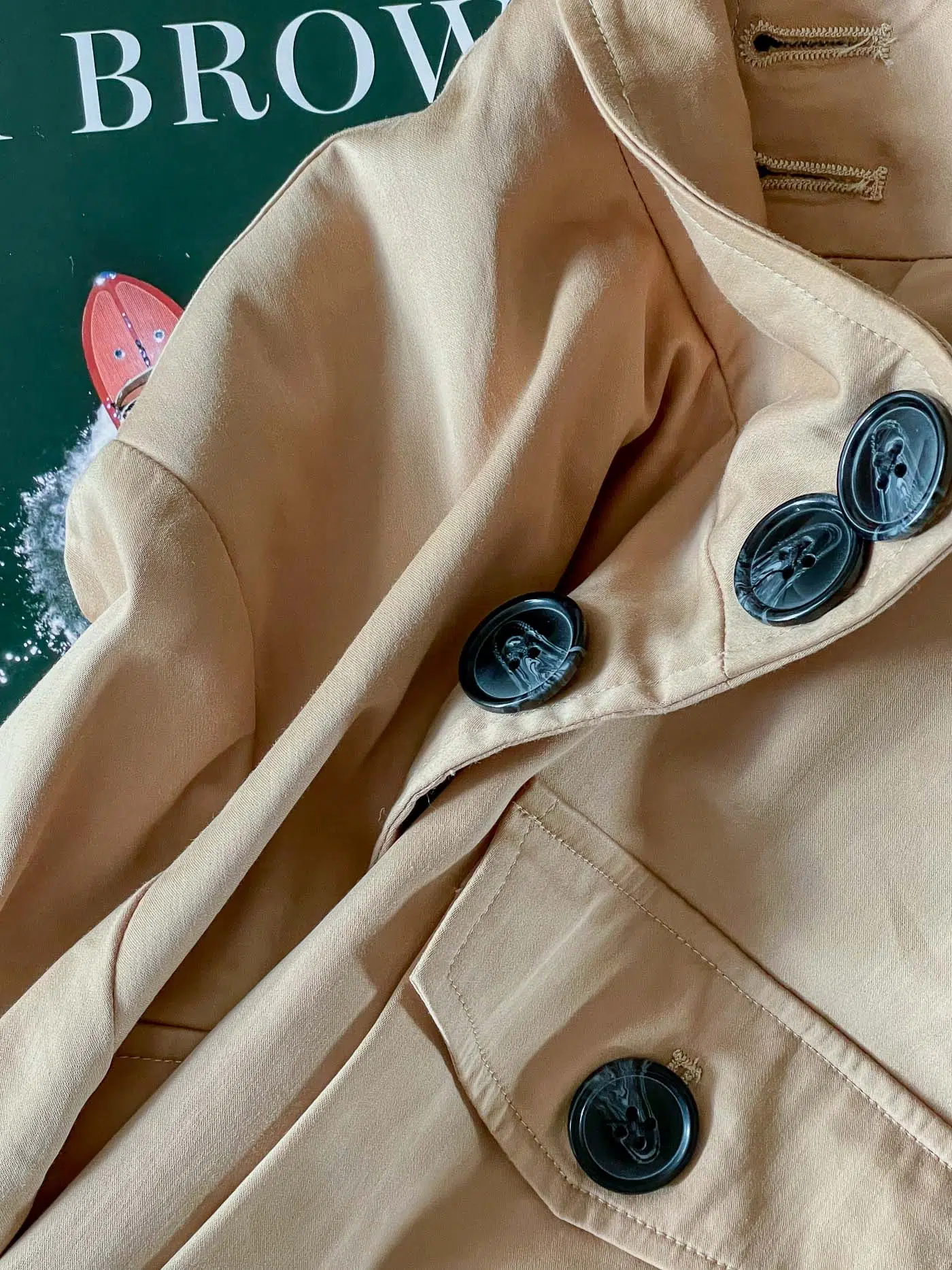 State and Liberty tan field jacket