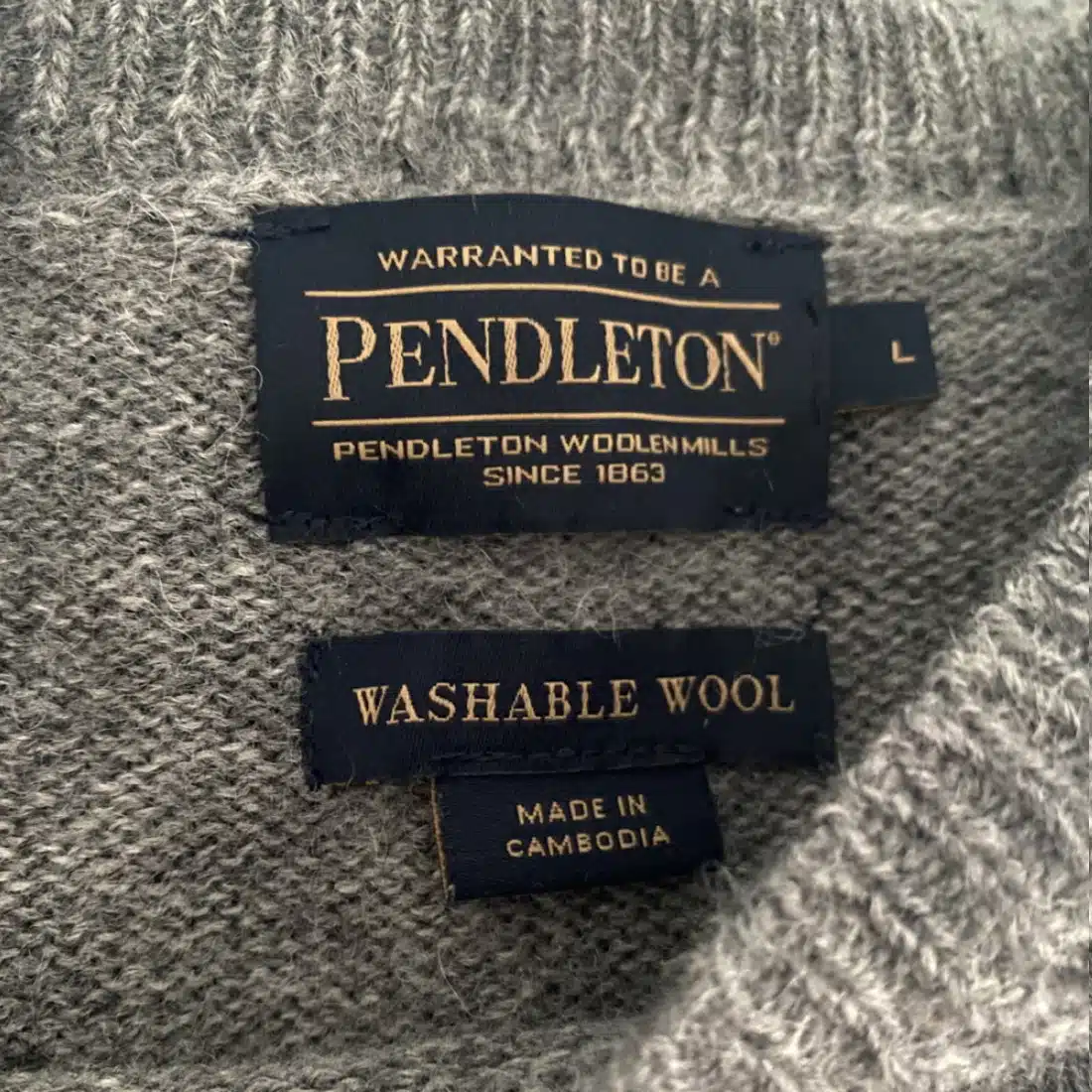 Pendleton Sweater Review