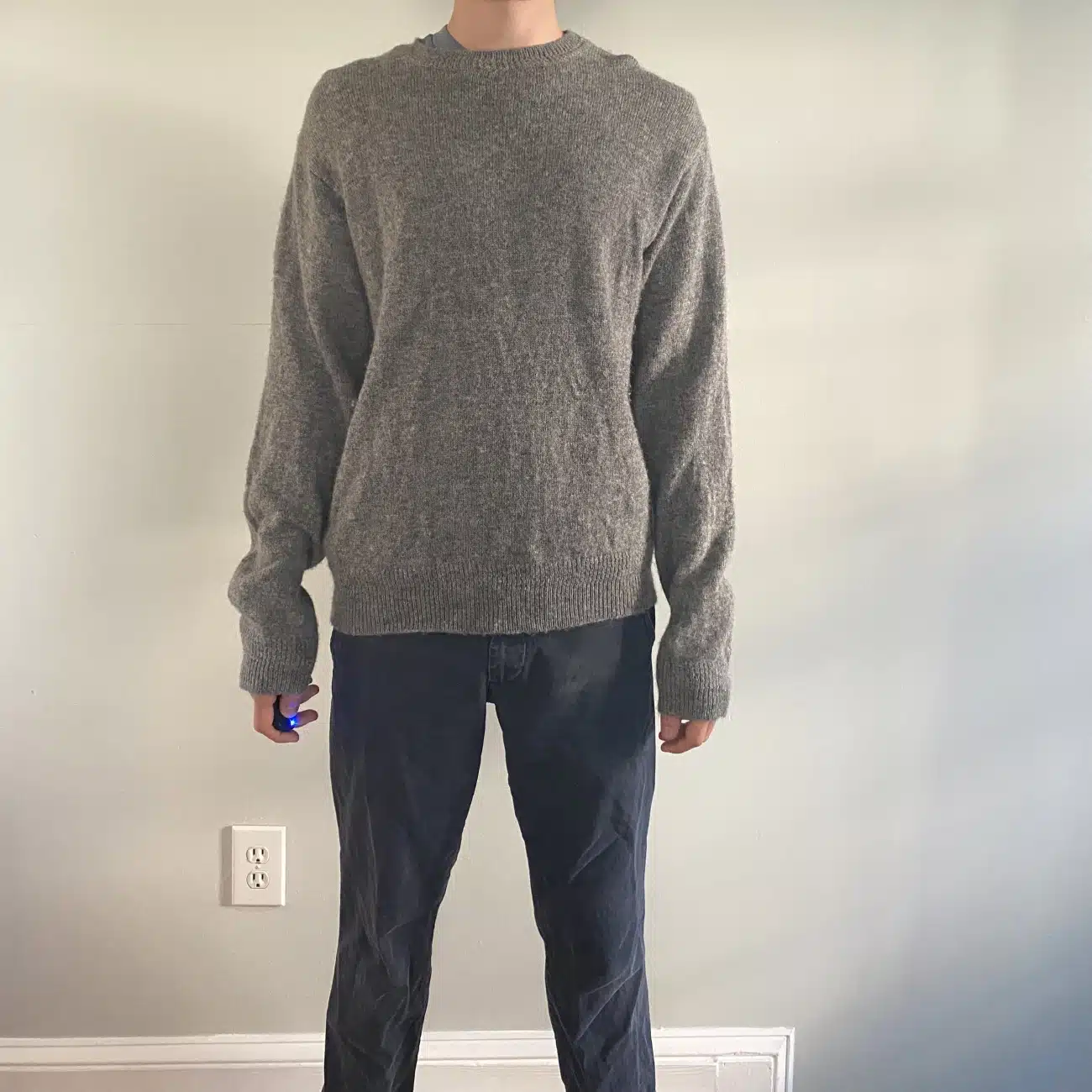 Pendleton wool sweater sleeve length