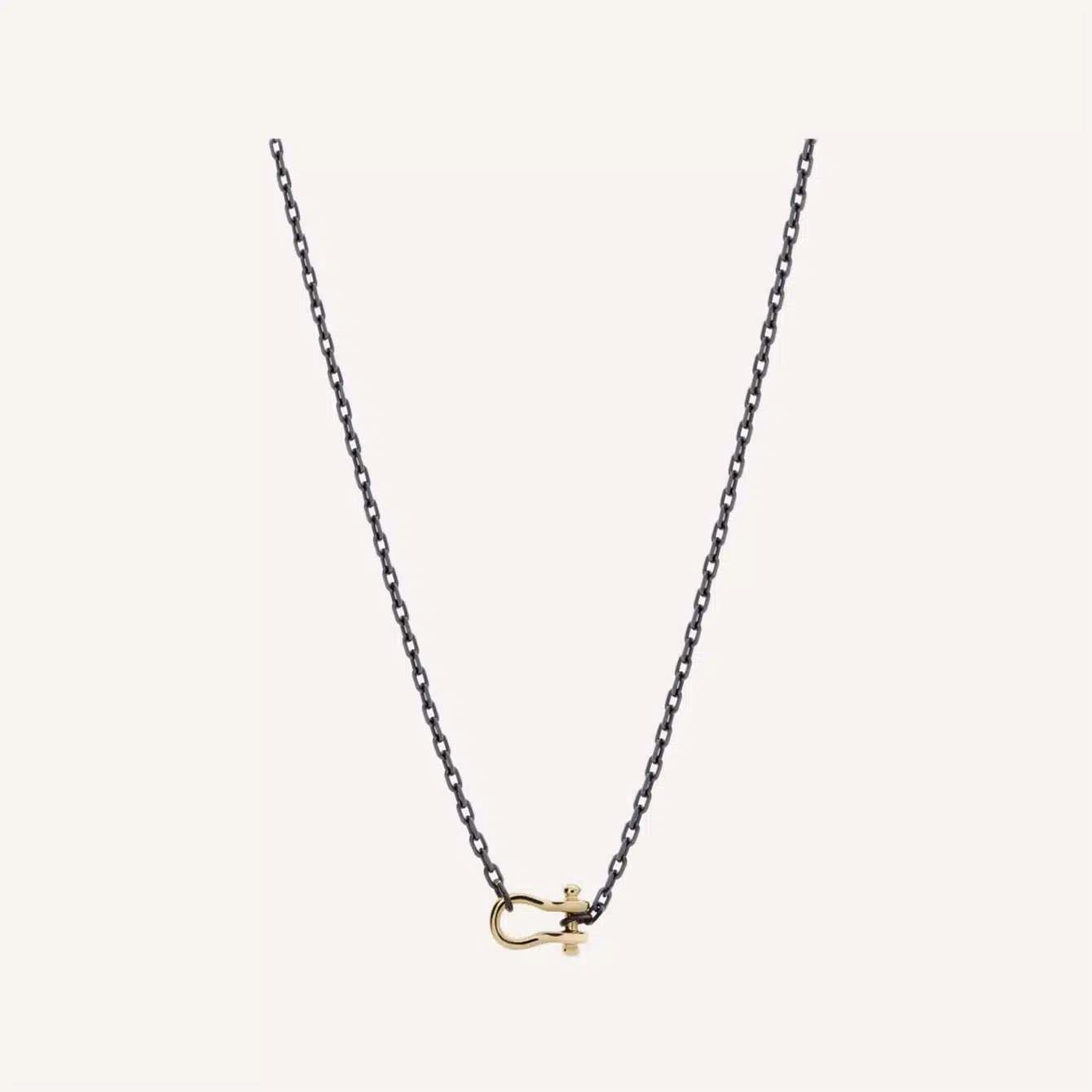 LV Volt Curb Chain Necklace, Yellow Gold - Categories