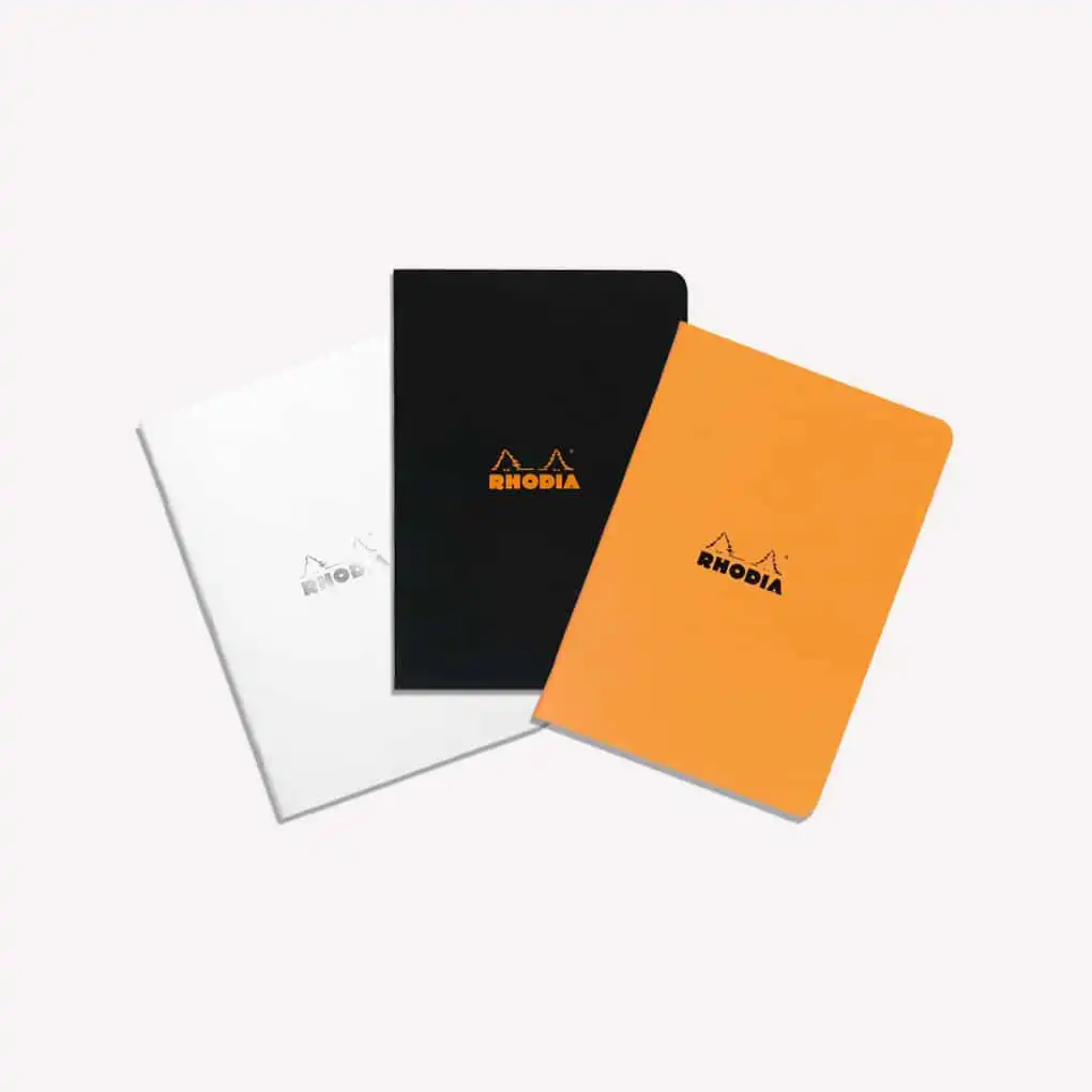 Rhodia Side Staplebound Pocket Notebook