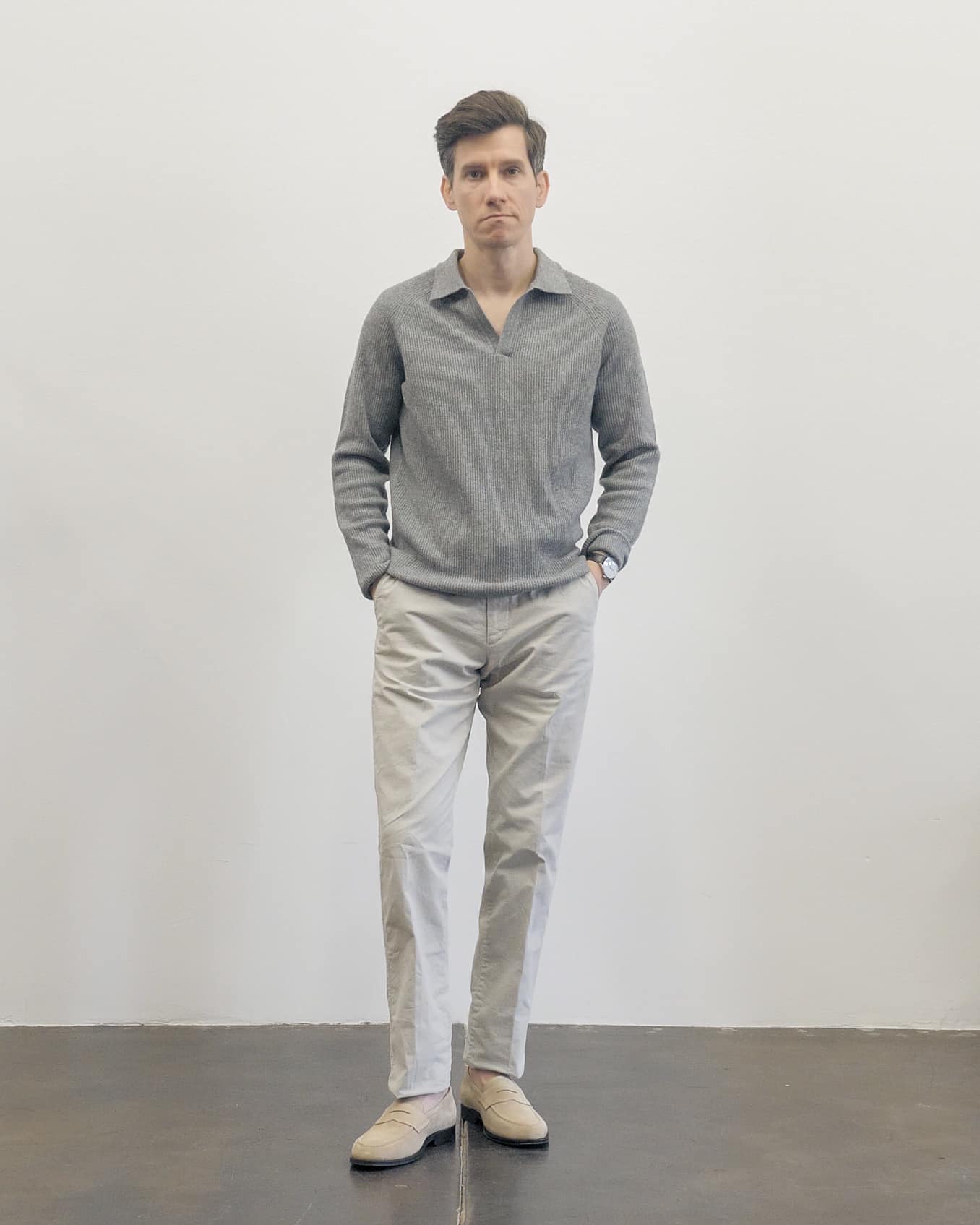 Suitsupply long sleeve polo
