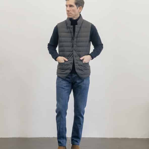 Suitsupply vest with jeans